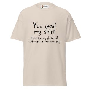Social Interaction tee