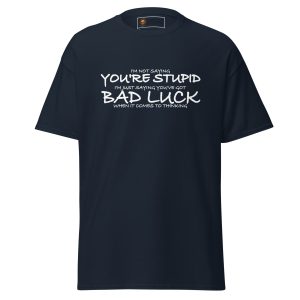 Bad Luck Thinking tee