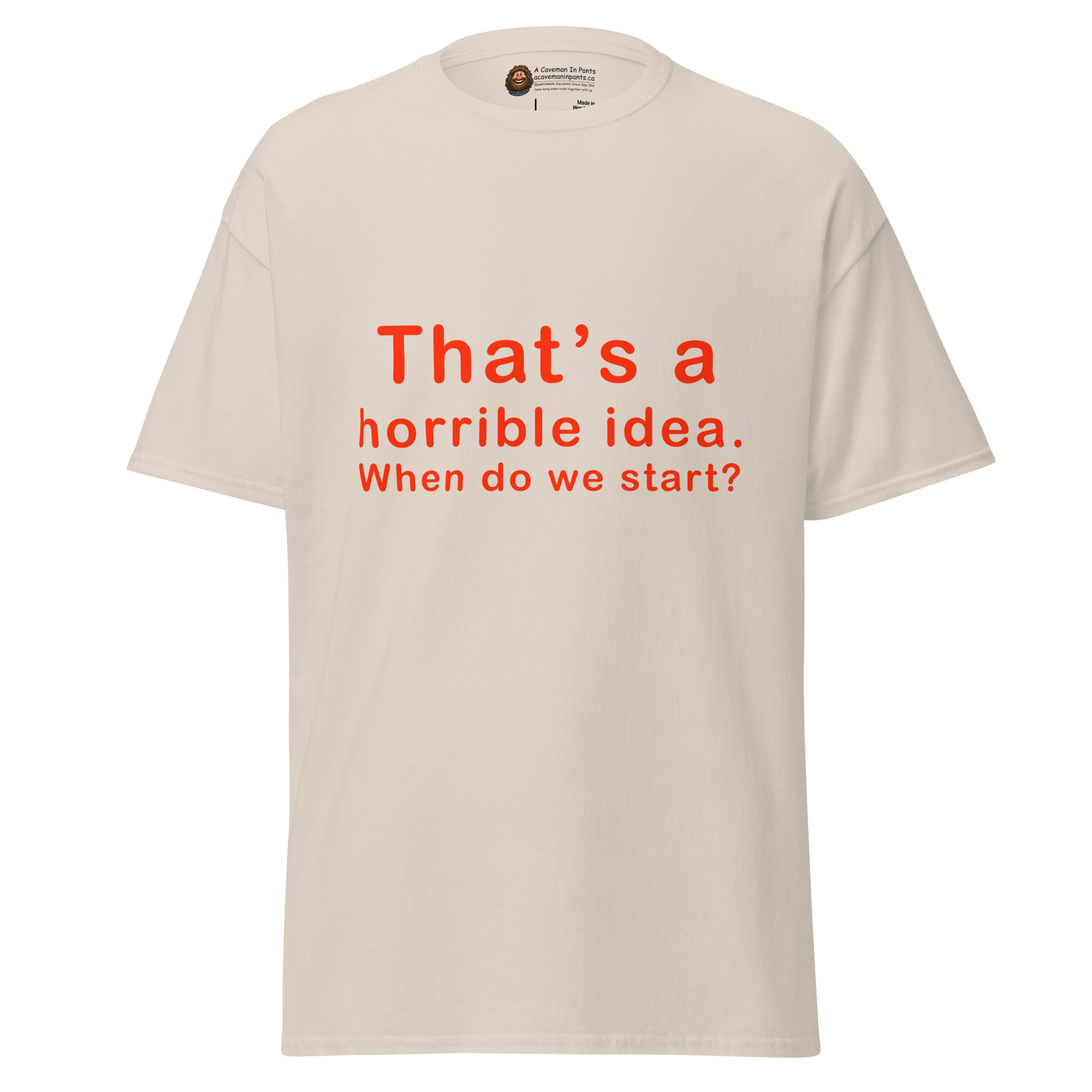 When Do We Start? tee - Image 4