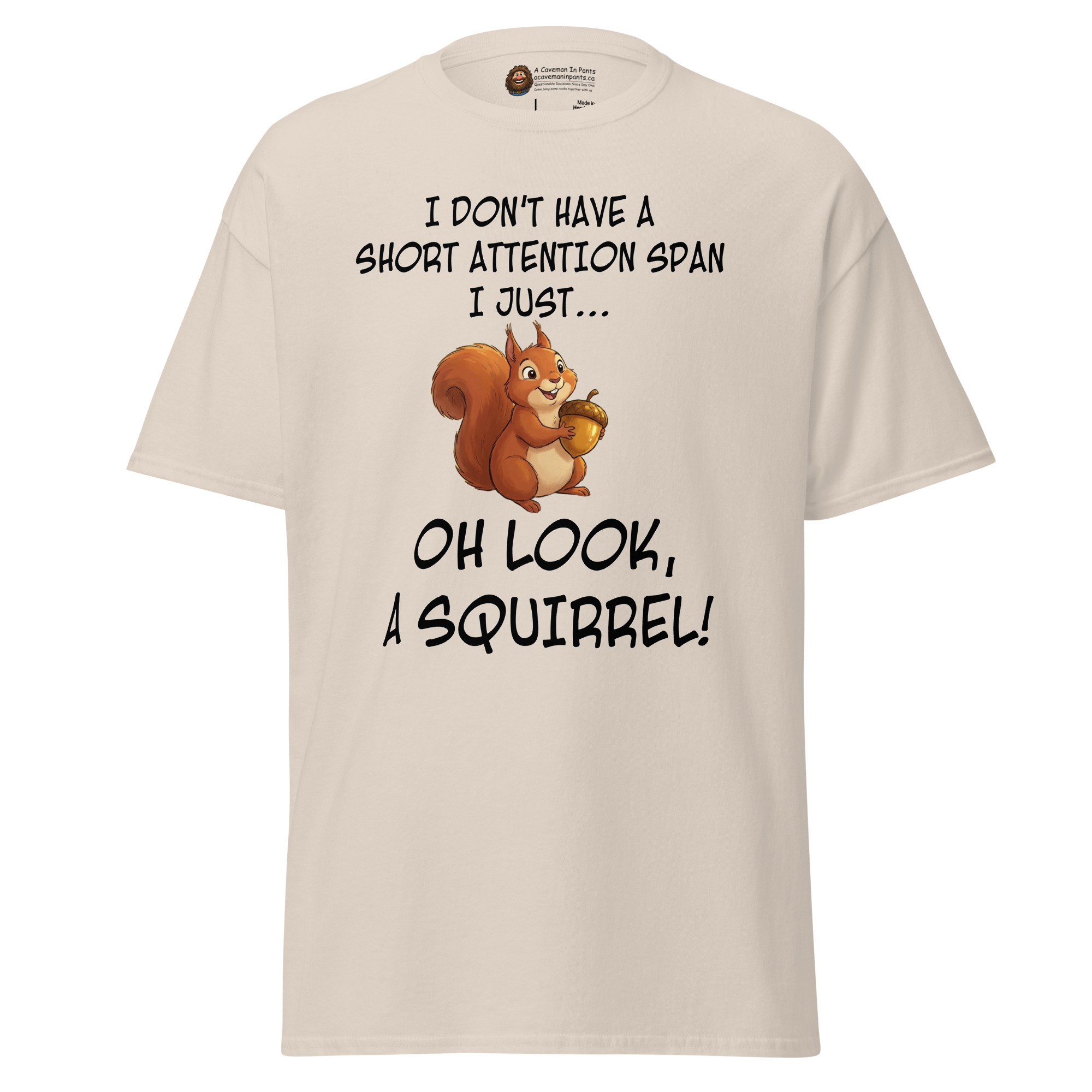 Oh Look, A Squirrel! tee - Image 2