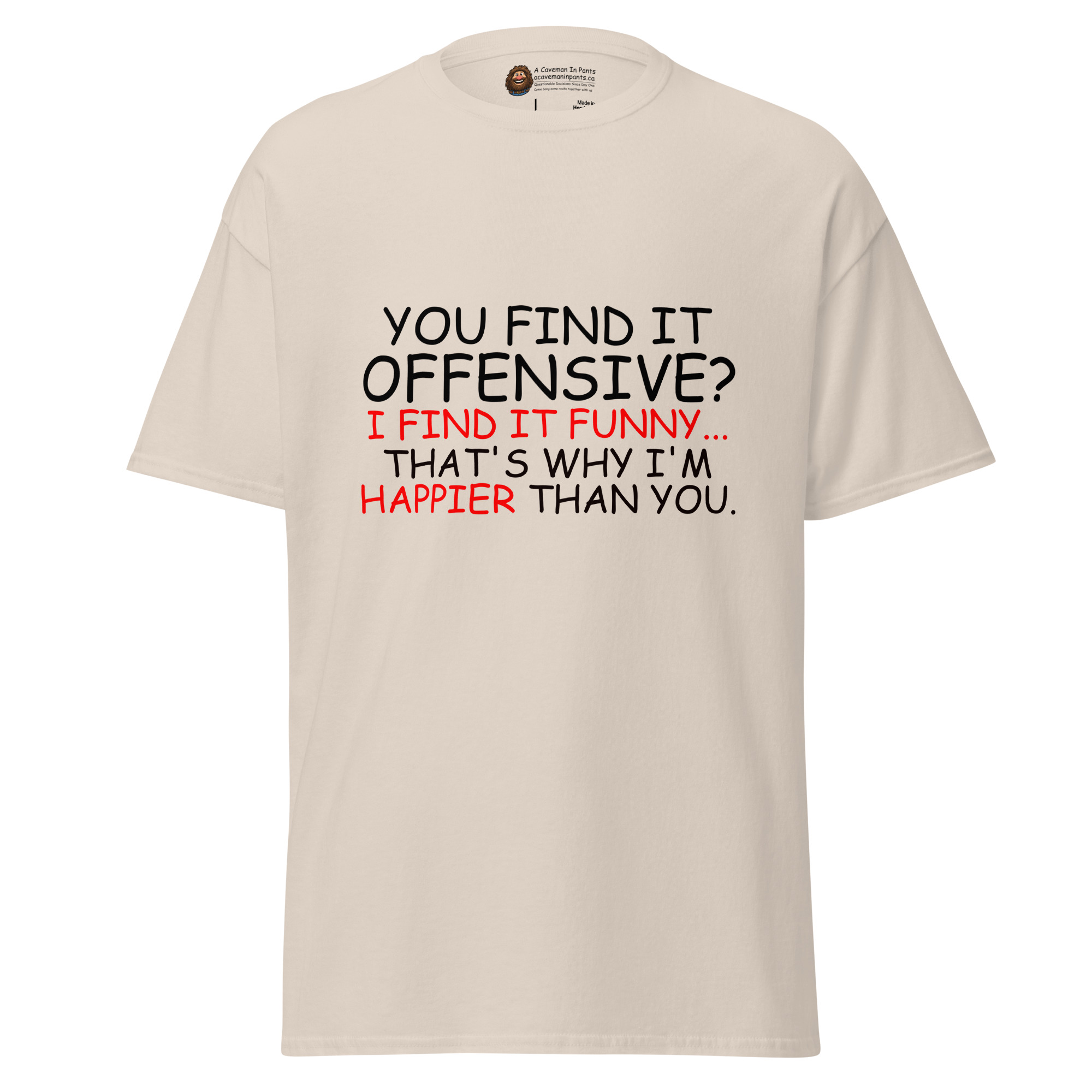 You Find It Offensive tee - Image 2