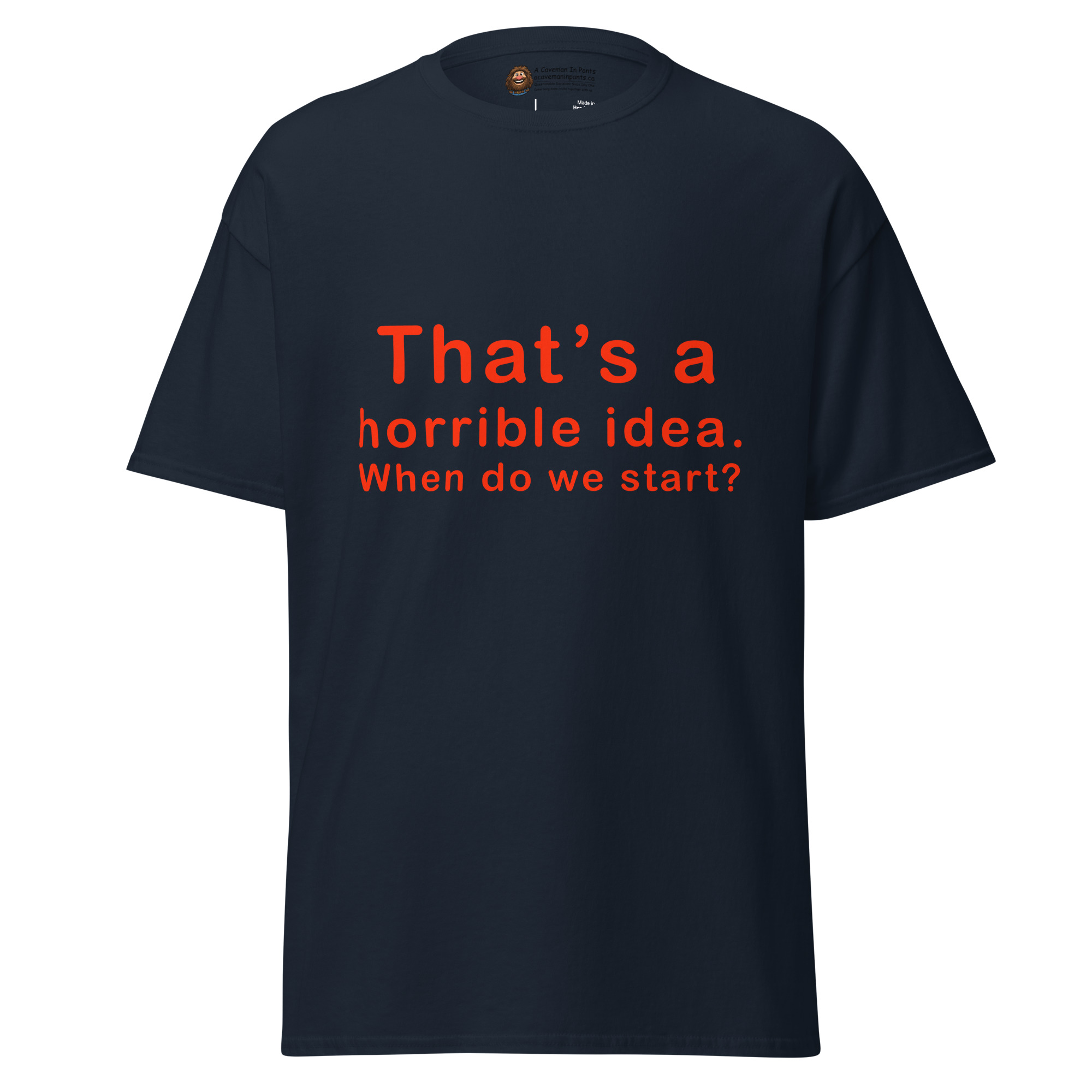 When Do We Start? tee - Image 2