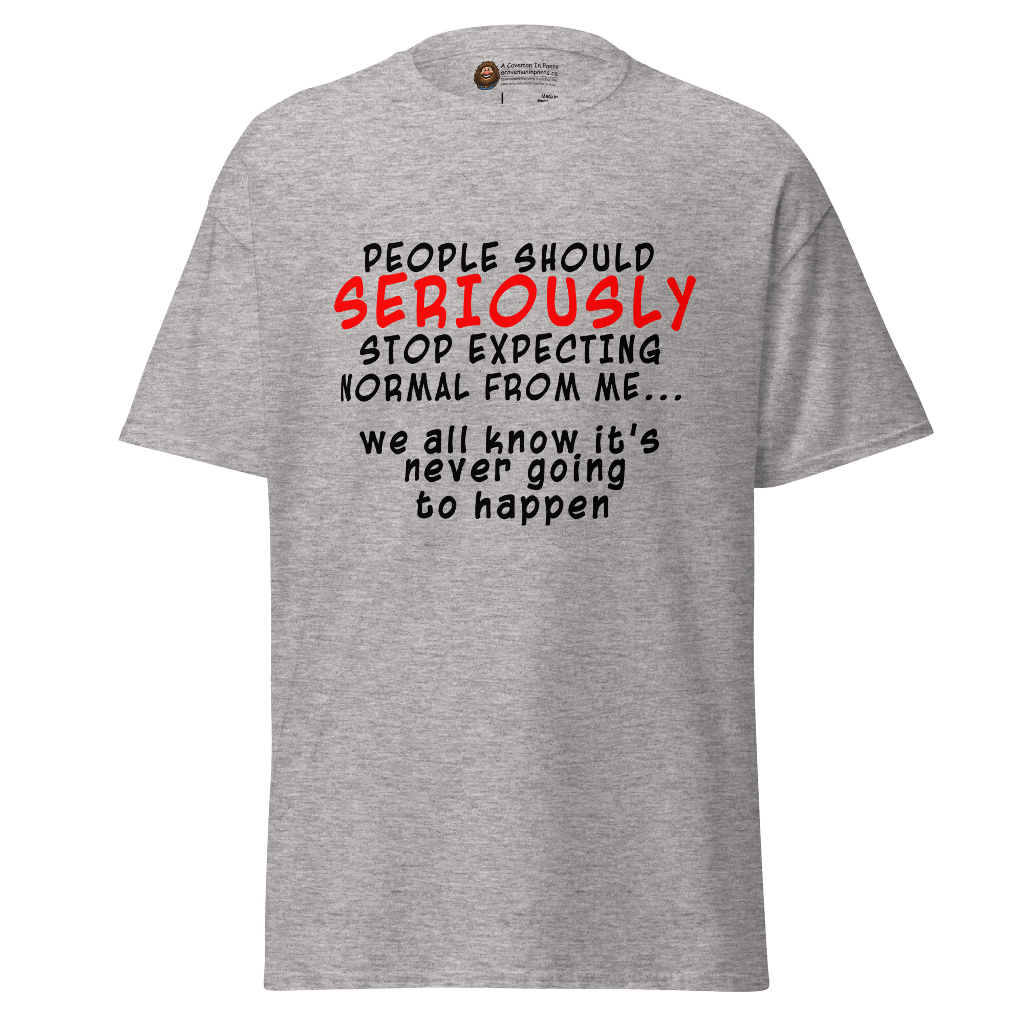 Stop Expecting Normal tee - Image 2