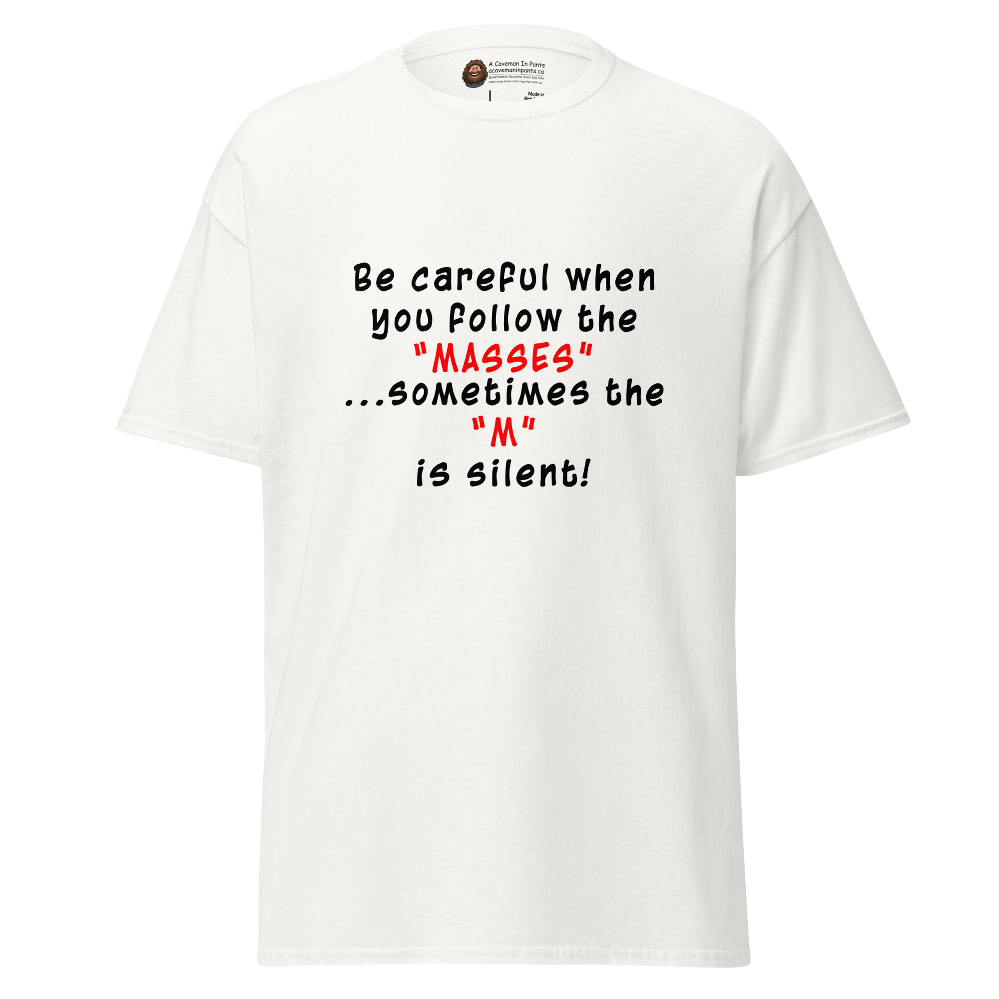 The Silent M tee