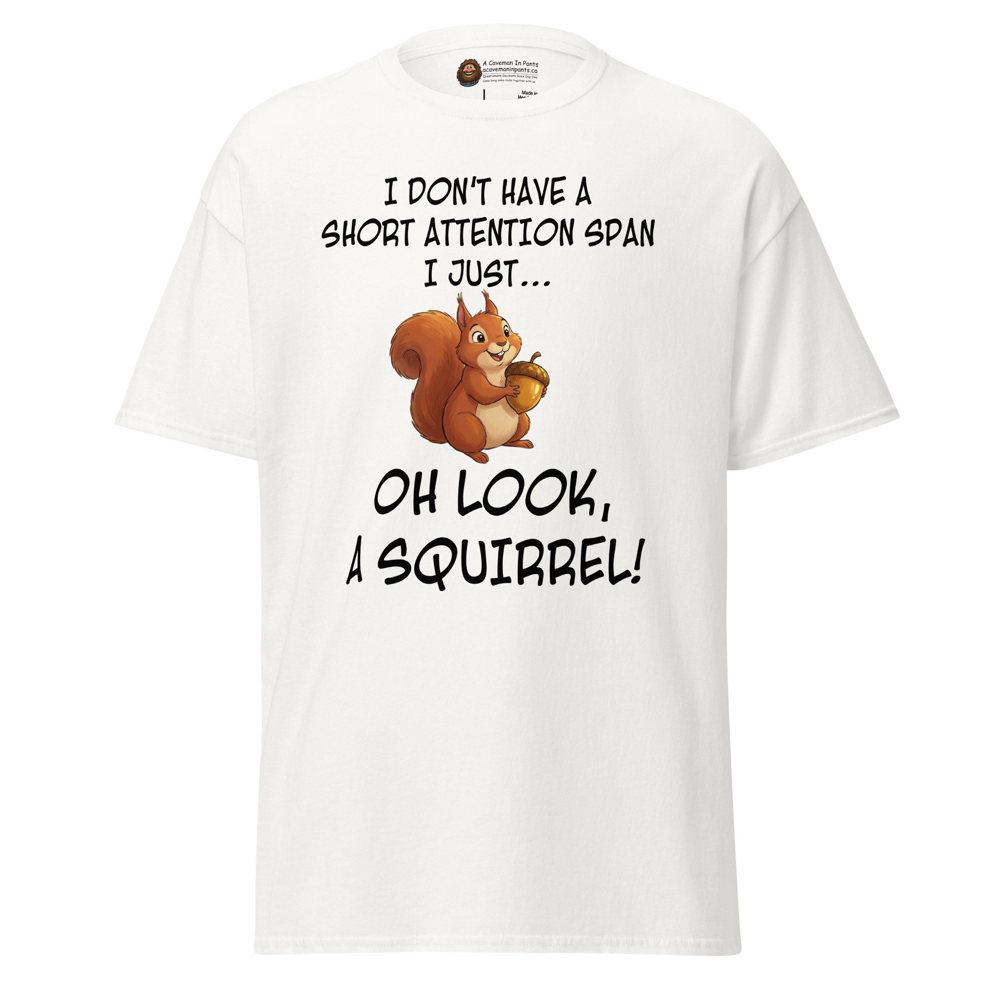Oh Look, A Squirrel! tee - Image 3