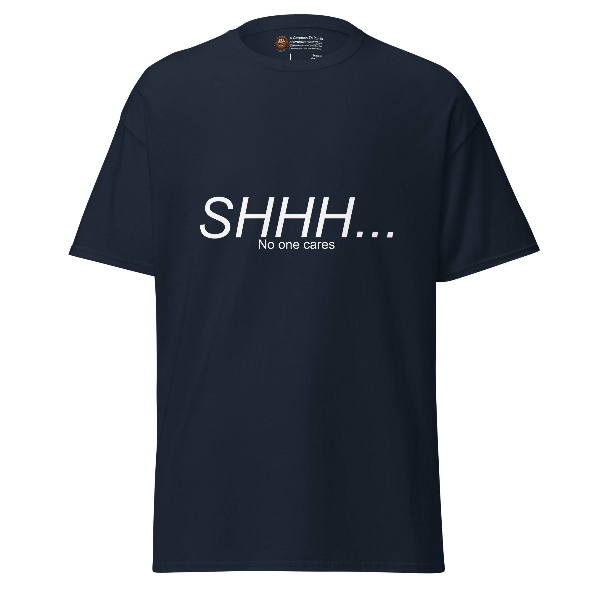 No One Cares tee